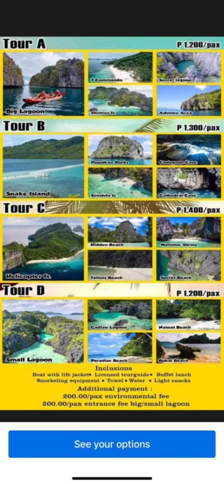 Paradise Budget Palawan Hostel El Nido Bagian luar foto
