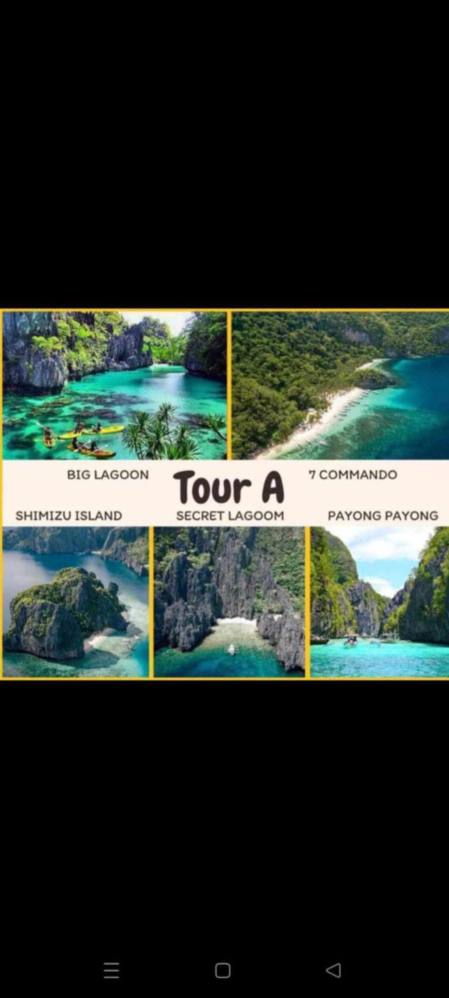 Paradise Budget Palawan Hostel El Nido Bagian luar foto