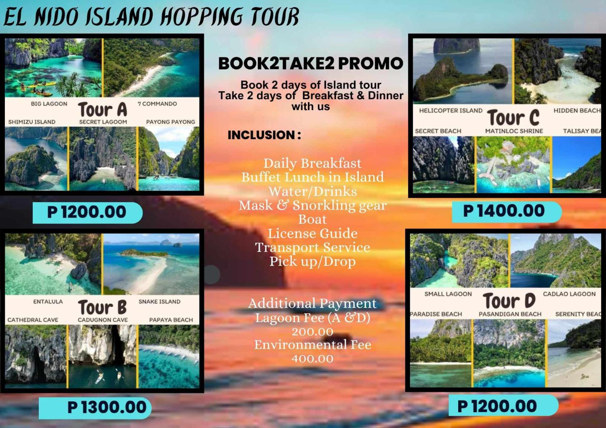 Paradise Budget Palawan Hostel El Nido Bagian luar foto